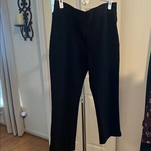 Black Wide-Leg Pants